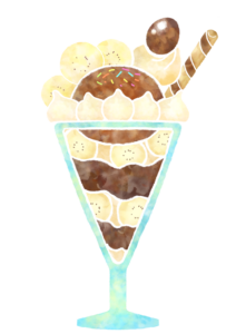 ちょこバナナぱふぇ